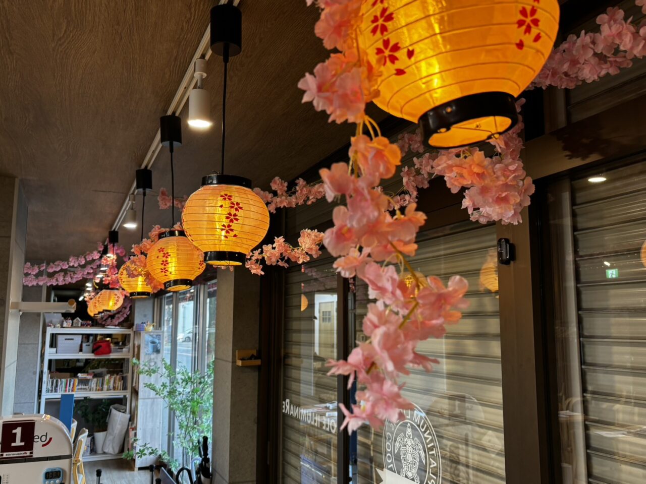 桜イベント(施設のお花見仕様)開催しました。